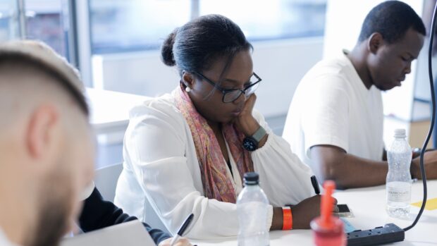 Designers in a workshop at the Public Design Conference